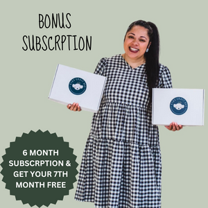 Bonus Month Subscription (6 months & the 7 month FREE)
