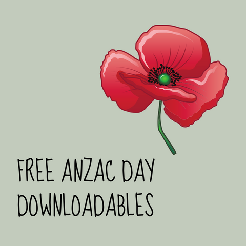 ANZAC DAY DOWNLOADABLES